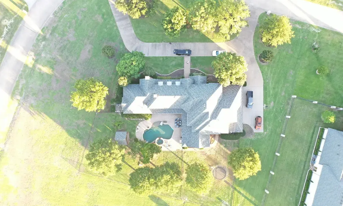 New shingle roof installation on a home in Posen